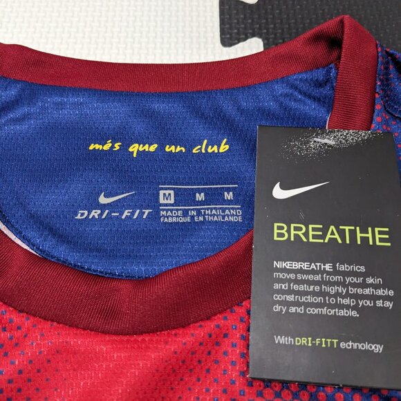 2010-11 Messi #10 Barcelona FC Nike Home Retro Jersey - Picture 9 of 13